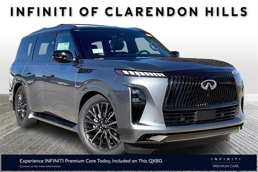 new 2025 INFINITI QX80 car, priced at $112,800