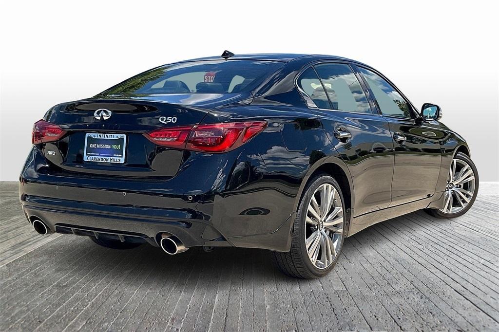 used 2024 INFINITI Q50 car, priced at $42,915