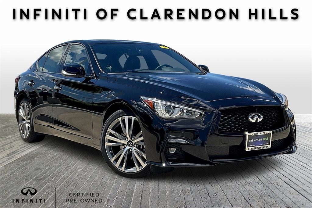 used 2024 INFINITI Q50 car, priced at $42,915