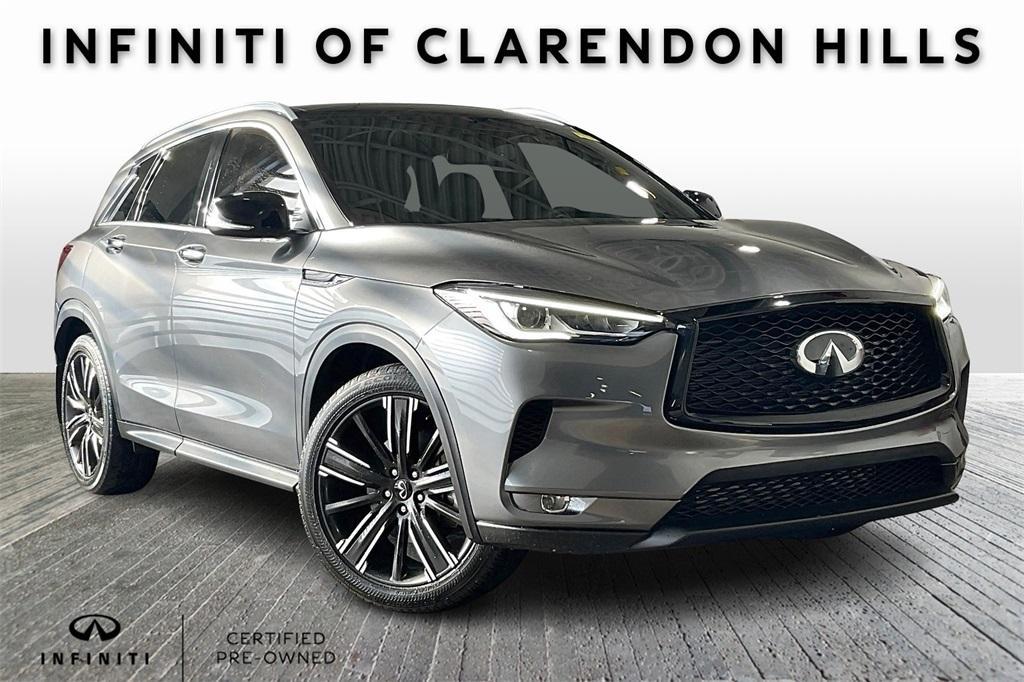 used 2022 INFINITI QX50 car, priced at $31,405