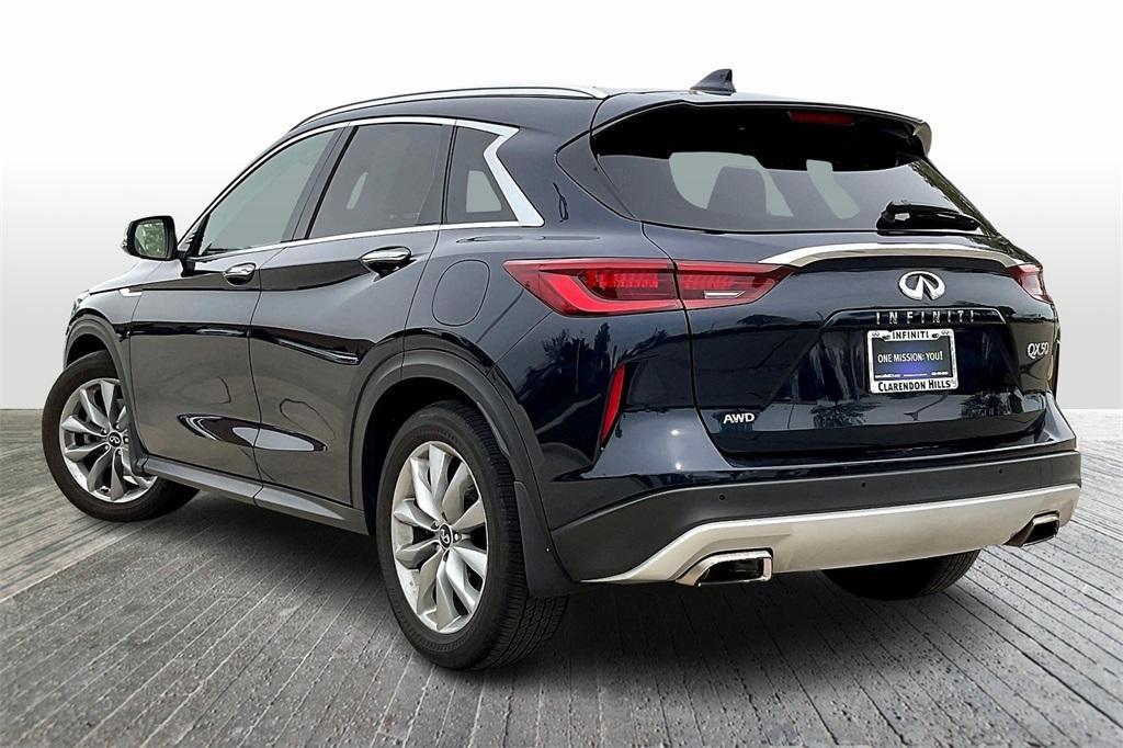 used 2022 INFINITI QX50 car, priced at $32,950