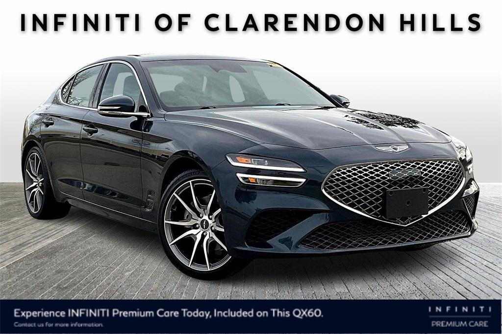 used 2023 Genesis G70 car, priced at $30,250