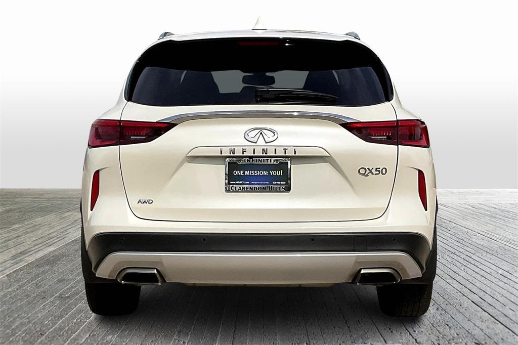 used 2021 INFINITI QX50 car, priced at $27,259