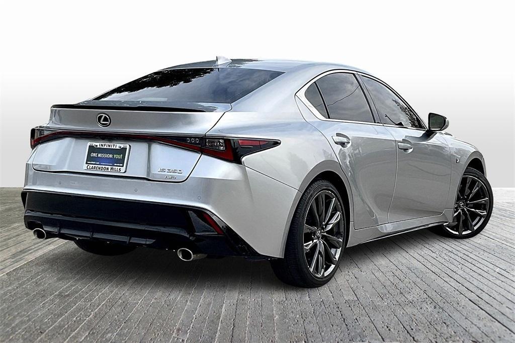 used 2023 Lexus IS 350 car, priced at $46,925