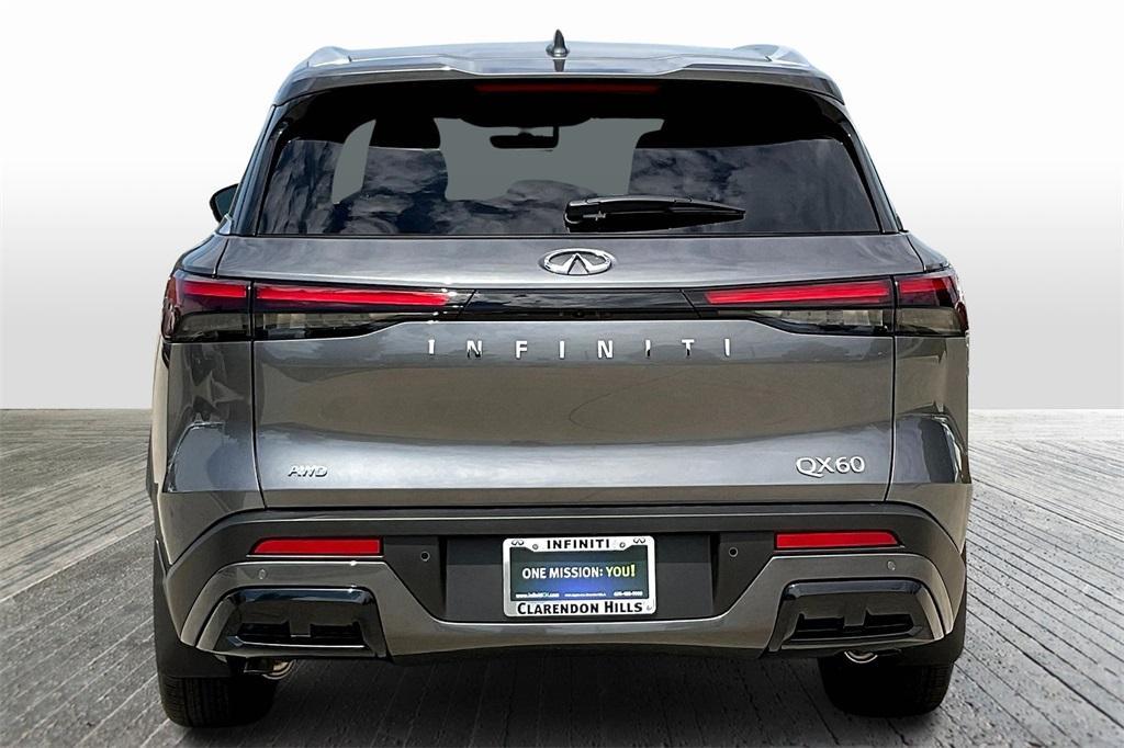 new 2025 INFINITI QX60 car, priced at $59,596