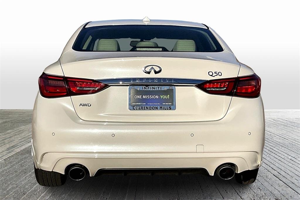 used 2022 INFINITI Q50 car, priced at $29,898