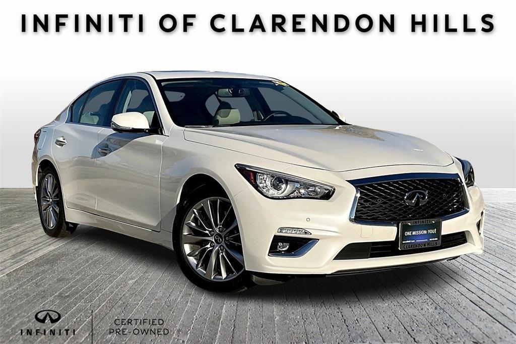 used 2022 INFINITI Q50 car, priced at $29,898