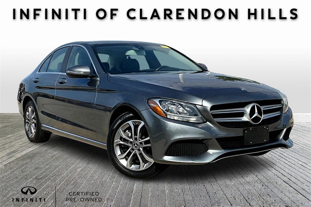used 2017 Mercedes-Benz C-Class car, priced at $20,954
