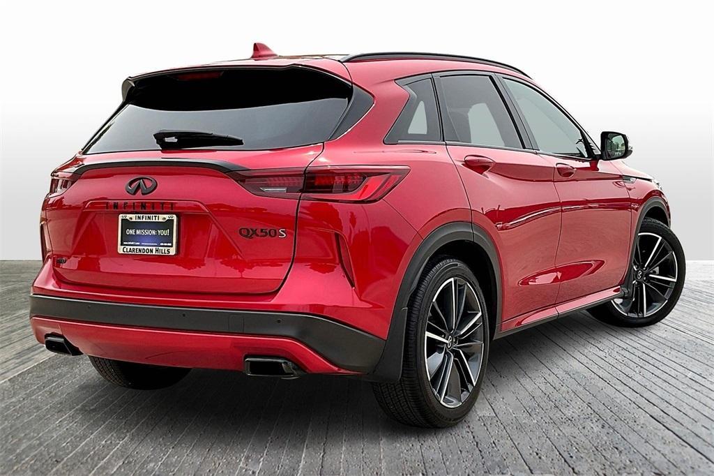 used 2024 INFINITI QX50 car, priced at $42,833