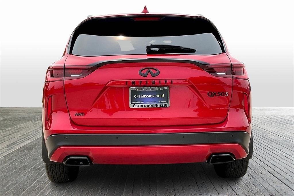 used 2024 INFINITI QX50 car, priced at $42,833