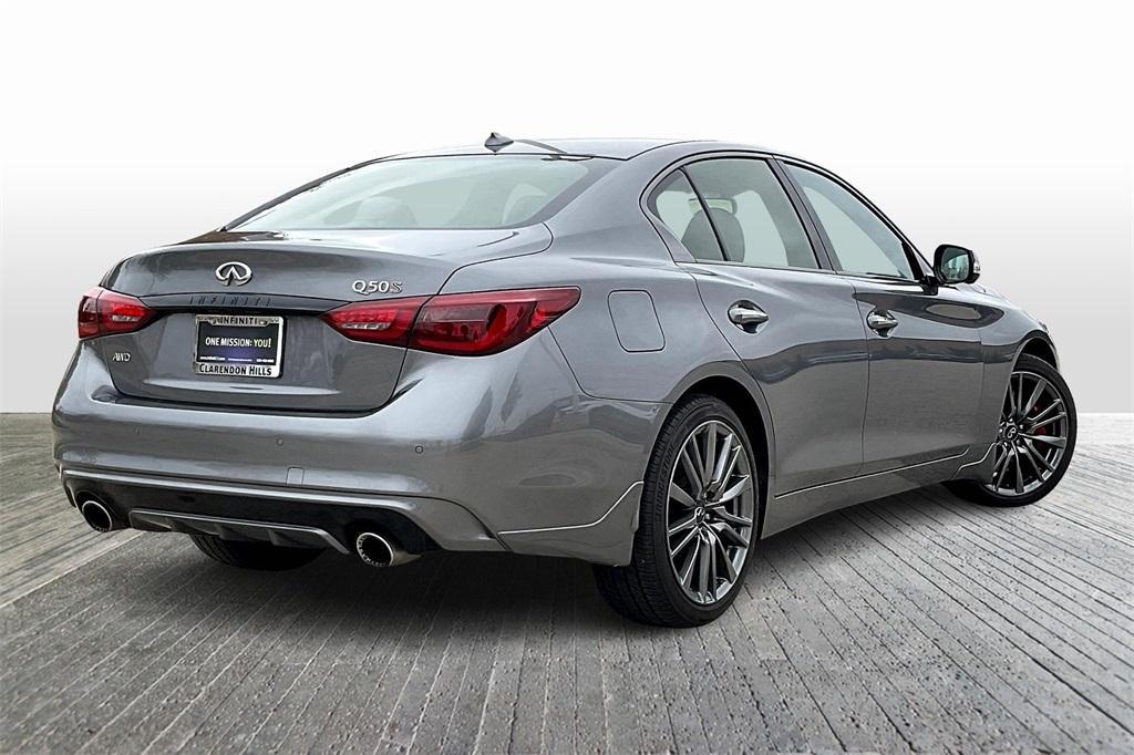 used 2021 INFINITI Q50 car, priced at $38,398