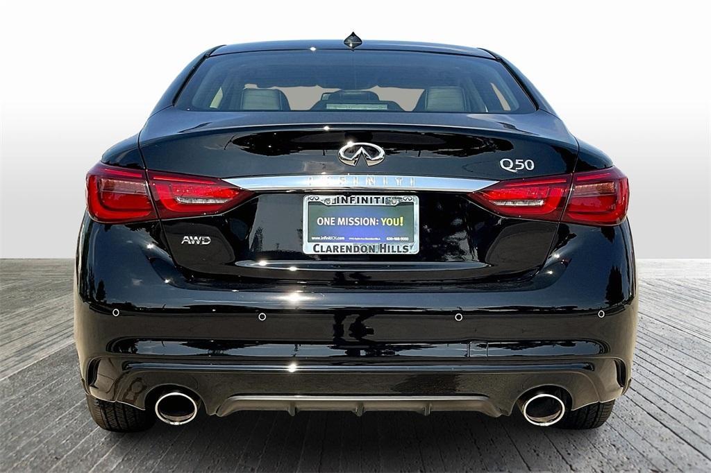 used 2022 INFINITI Q50 car, priced at $35,572