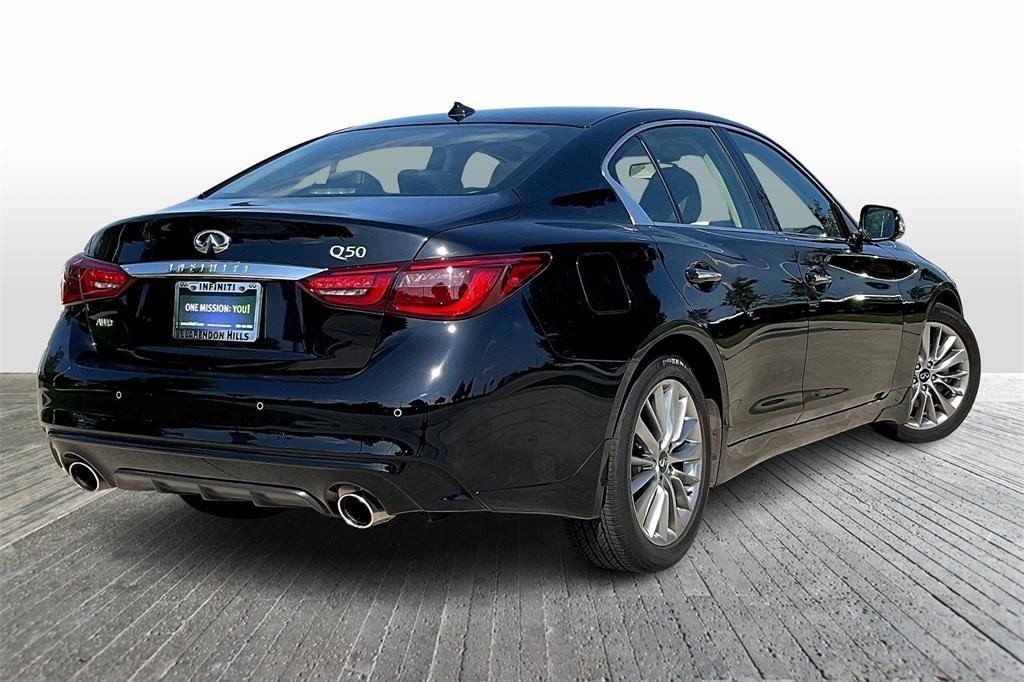used 2022 INFINITI Q50 car, priced at $35,572