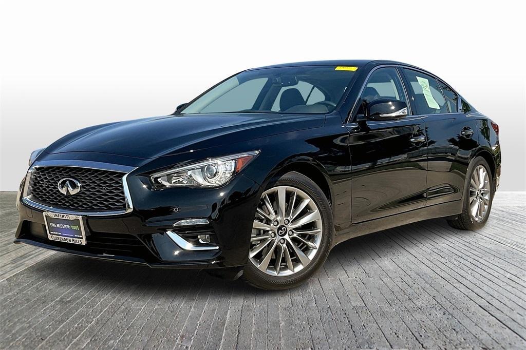 used 2022 INFINITI Q50 car, priced at $35,572