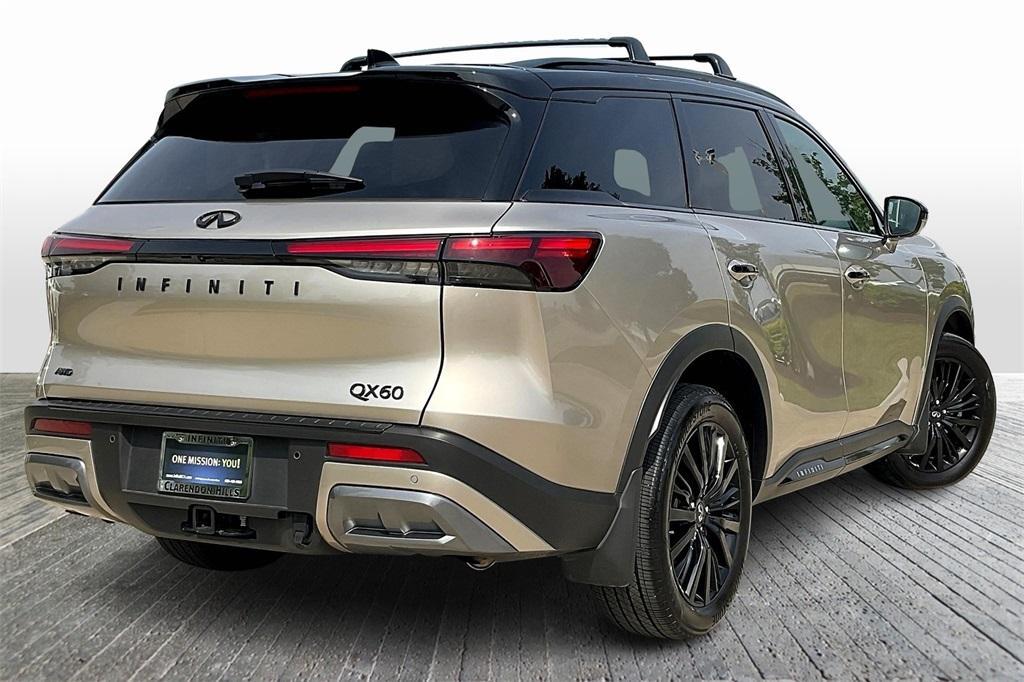 used 2025 INFINITI QX60 car, priced at $59,825