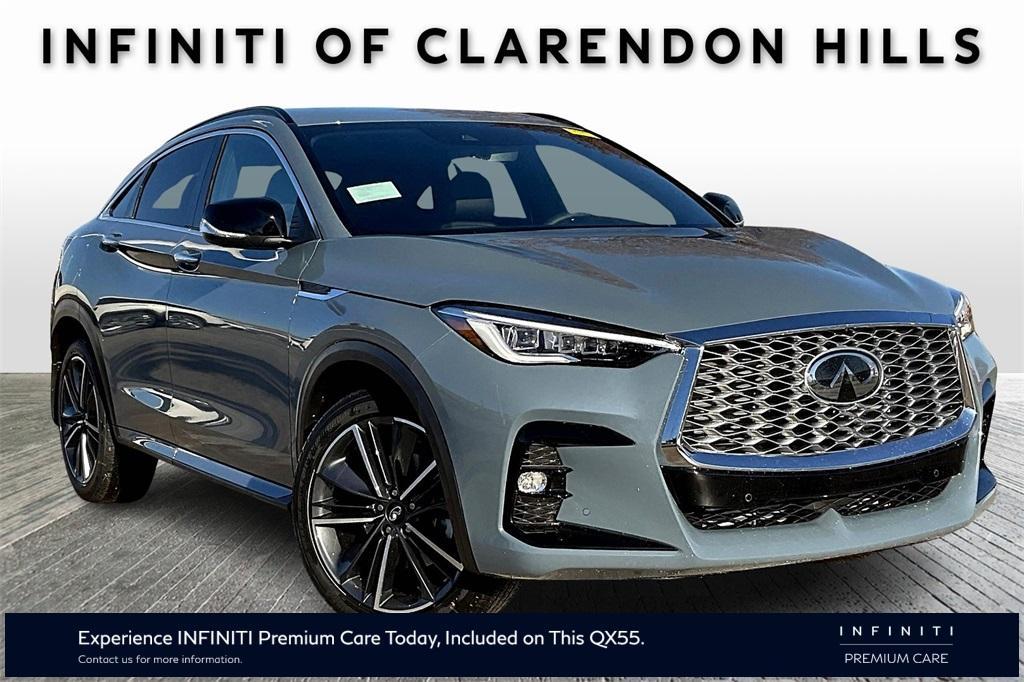 new 2025 INFINITI QX55 car, priced at $55,921