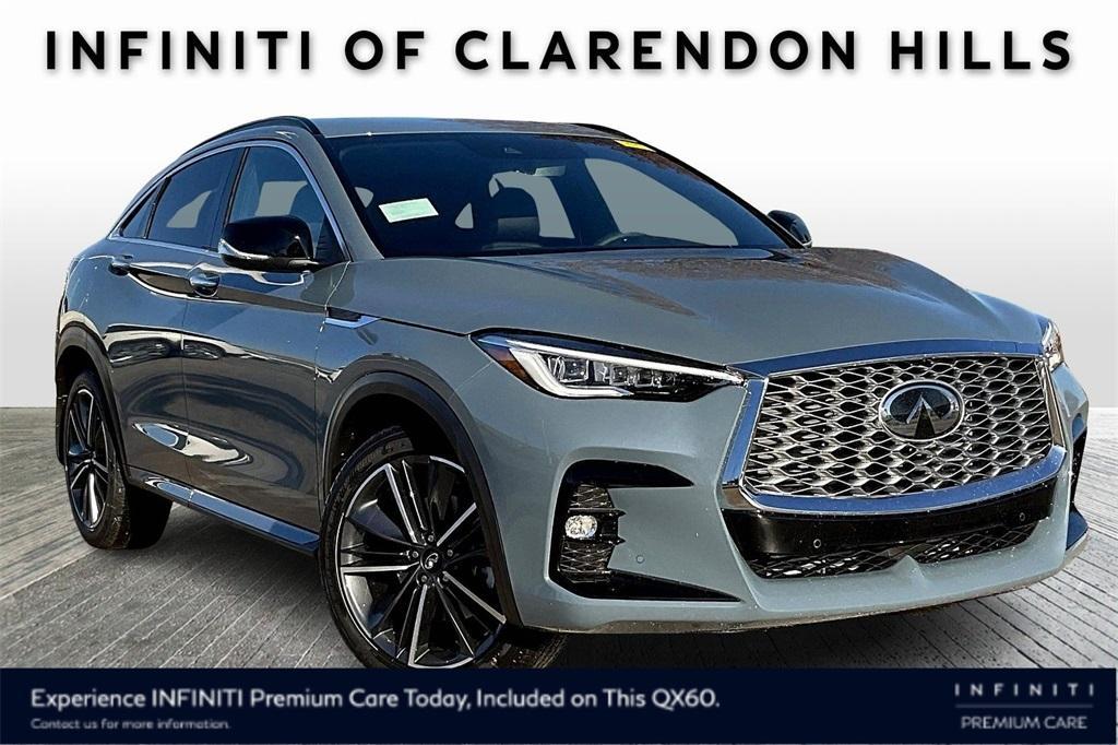 new 2025 INFINITI QX55 car, priced at $55,921