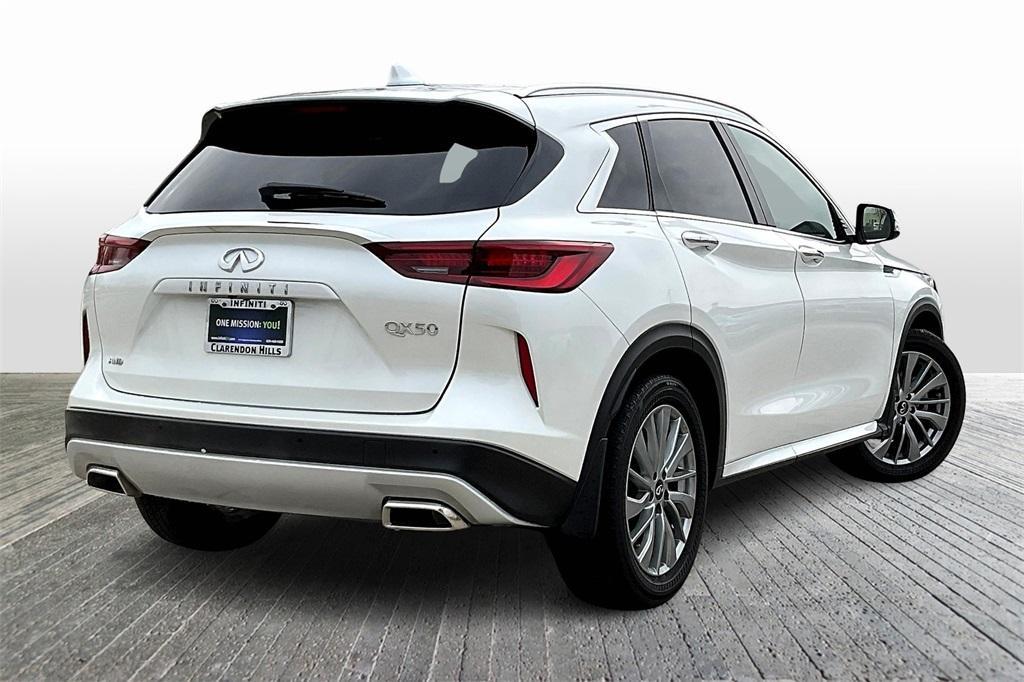 used 2024 INFINITI QX50 car, priced at $38,277