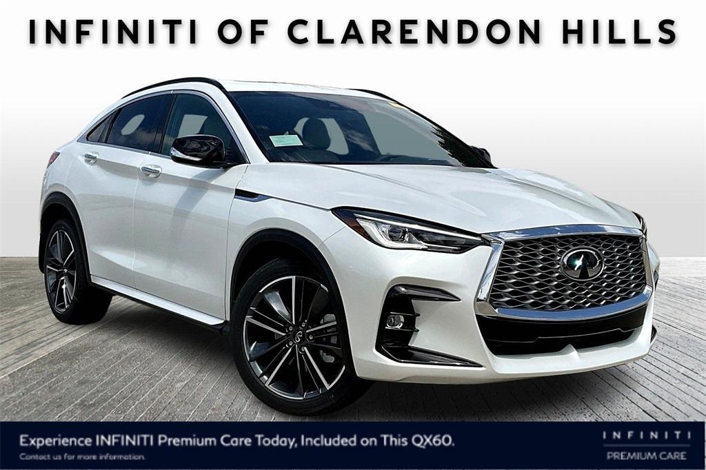 new 2025 INFINITI QX55 car, priced at $51,174