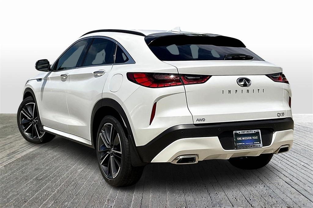 new 2025 INFINITI QX55 car, priced at $51,224