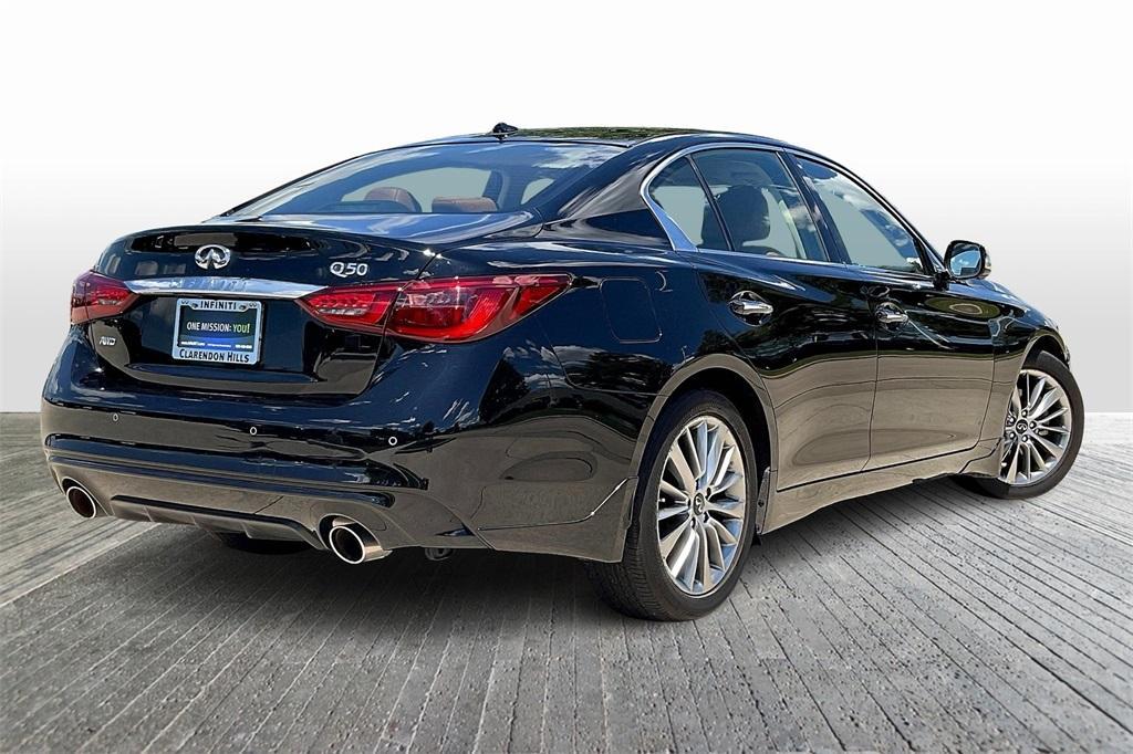used 2023 INFINITI Q50 car, priced at $35,825