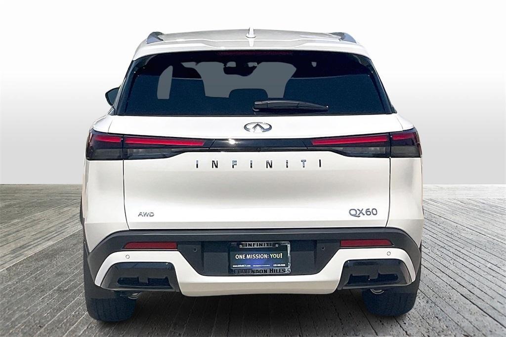 new 2025 INFINITI QX60 car, priced at $58,809