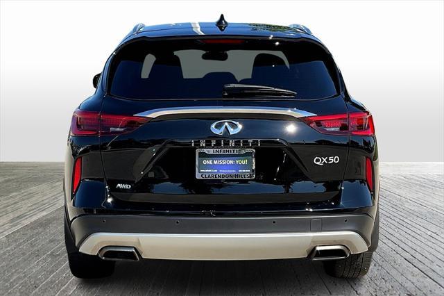 used 2021 INFINITI QX50 car, priced at $32,393