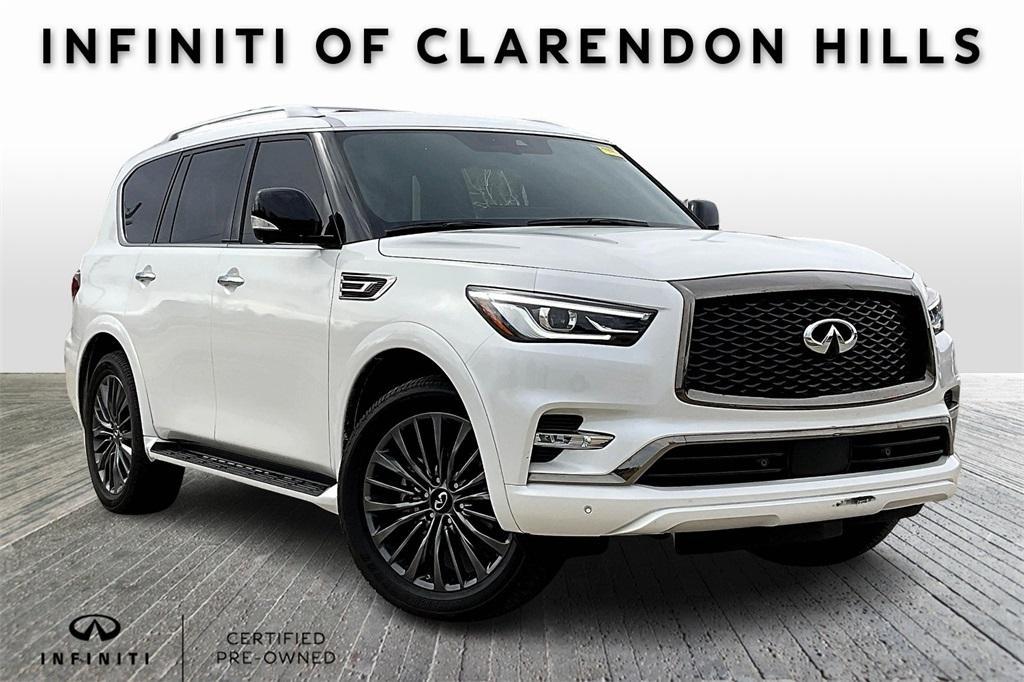 used 2024 INFINITI QX80 car, priced at $64,535