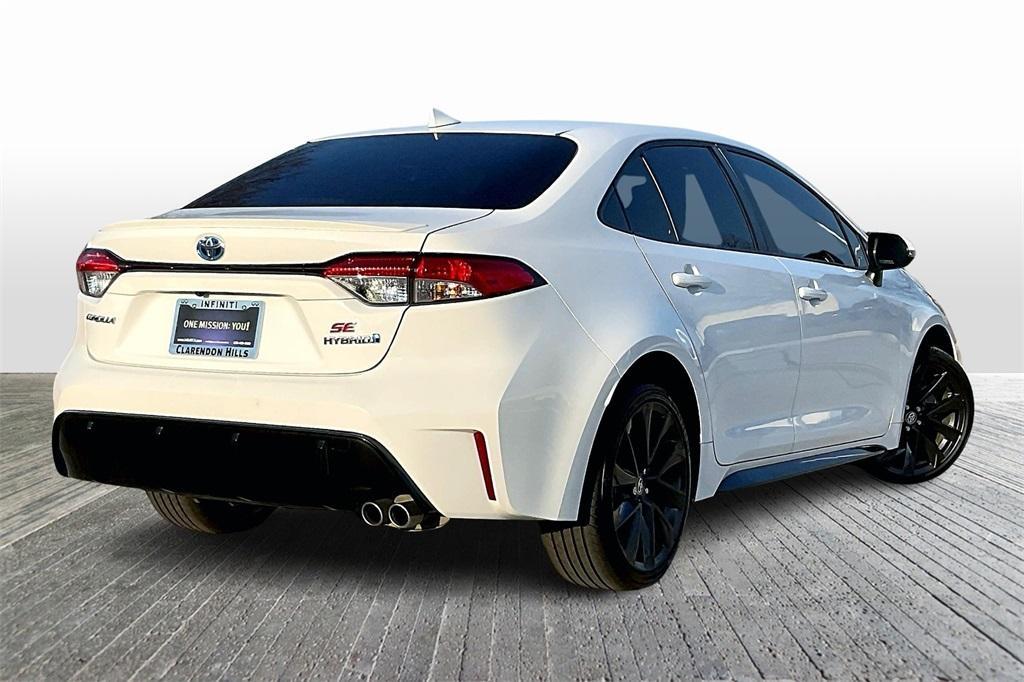 used 2023 Toyota Corolla Hybrid car, priced at $24,697