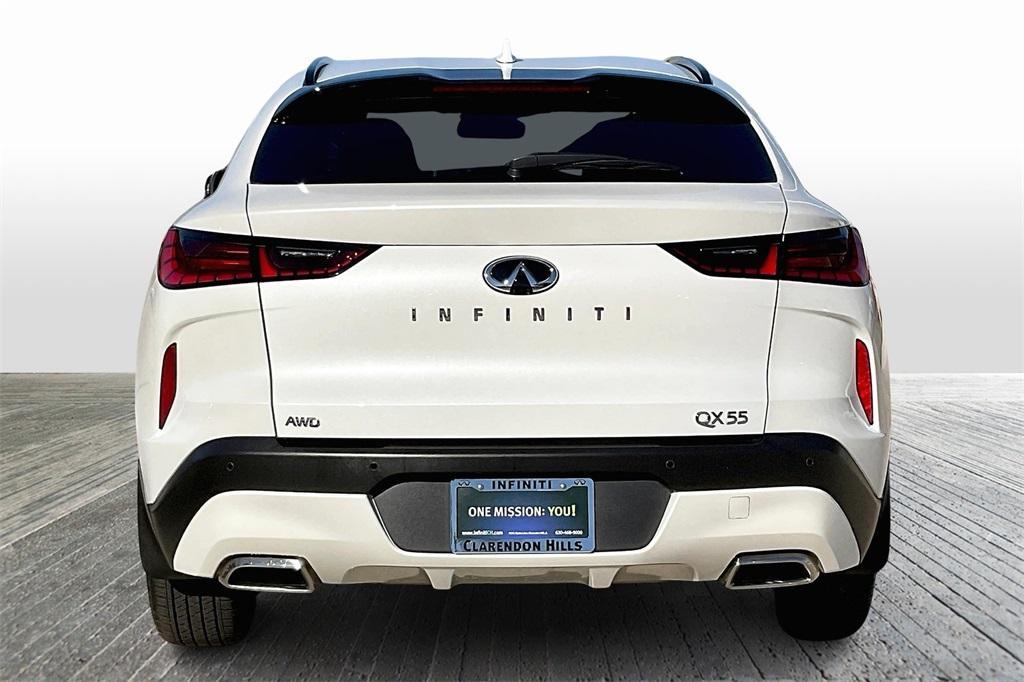 used 2023 INFINITI QX55 car, priced at $38,225