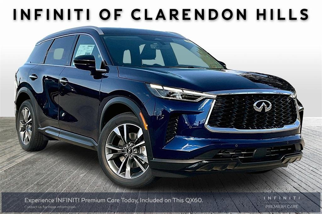 new 2025 INFINITI QX60 car, priced at $58,824