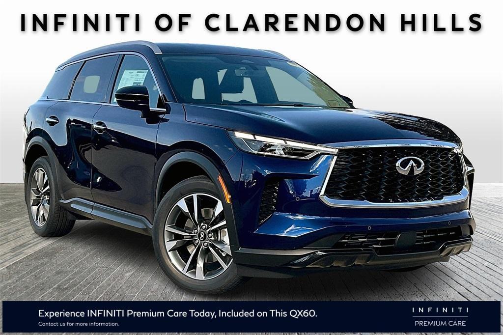 new 2025 INFINITI QX60 car, priced at $58,679