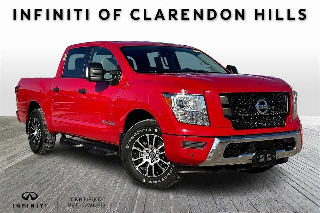 used 2022 Nissan Titan car, priced at $29,727