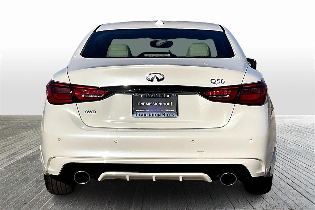 new 2024 INFINITI Q50 car, priced at $50,081