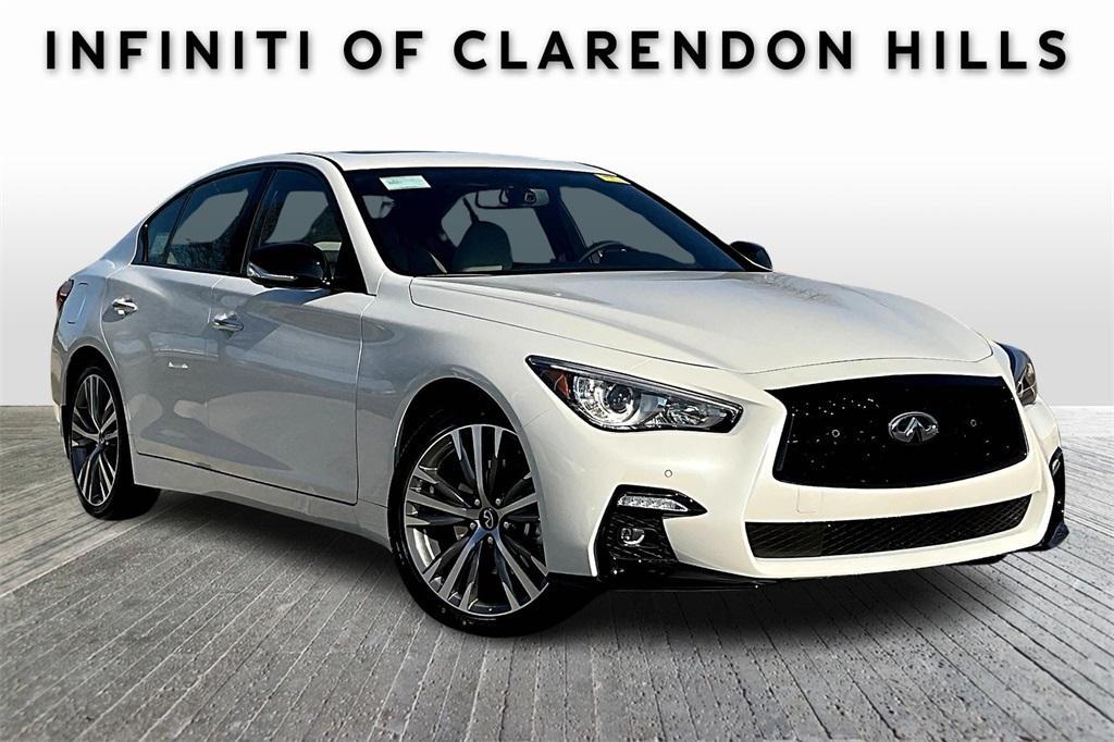 new 2024 INFINITI Q50 car, priced at $52,181