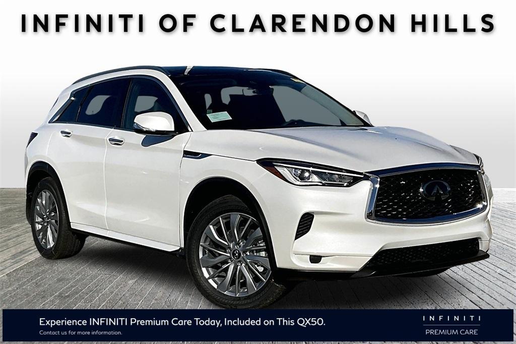 new 2024 INFINITI QX50 car, priced at $46,114