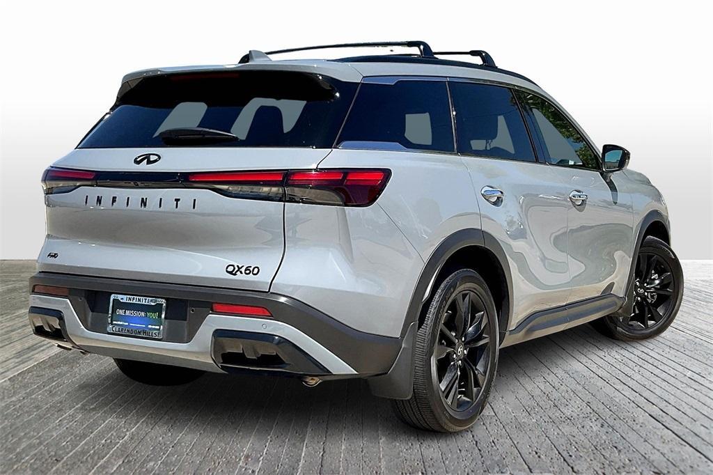 used 2025 INFINITI QX60 car, priced at $51,440