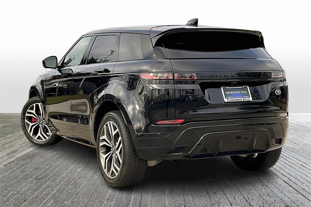 used 2021 Land Rover Range Rover Evoque car, priced at $33,649