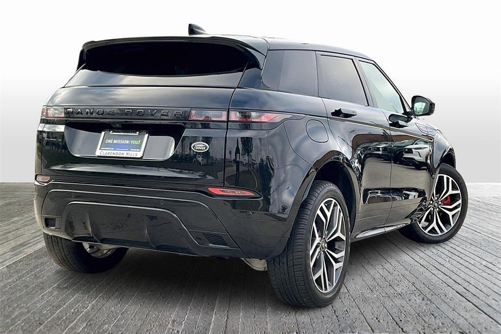 used 2021 Land Rover Range Rover Evoque car, priced at $33,649