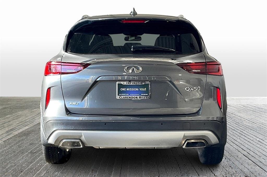 used 2022 INFINITI QX50 car, priced at $27,905