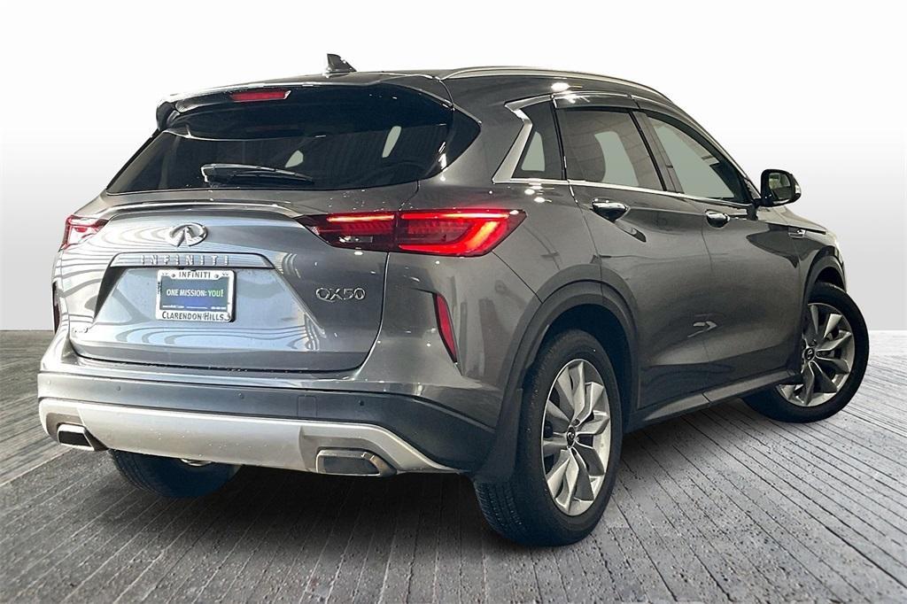 used 2022 INFINITI QX50 car, priced at $27,905