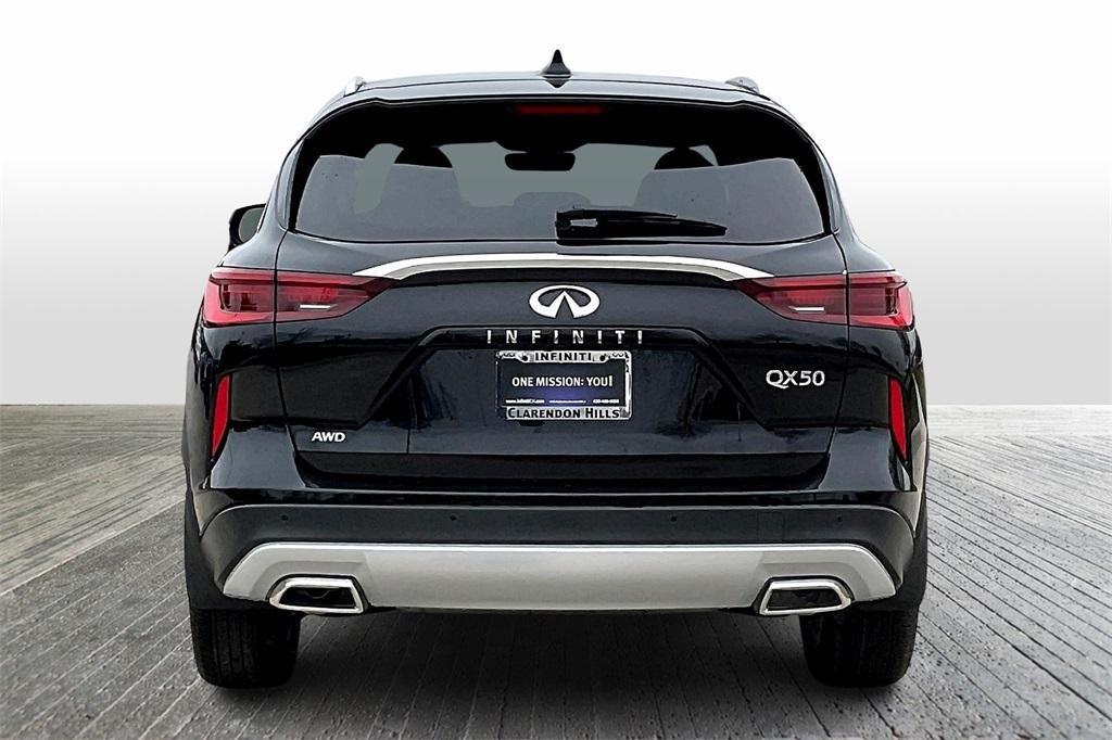 new 2024 INFINITI QX50 car, priced at $45,559