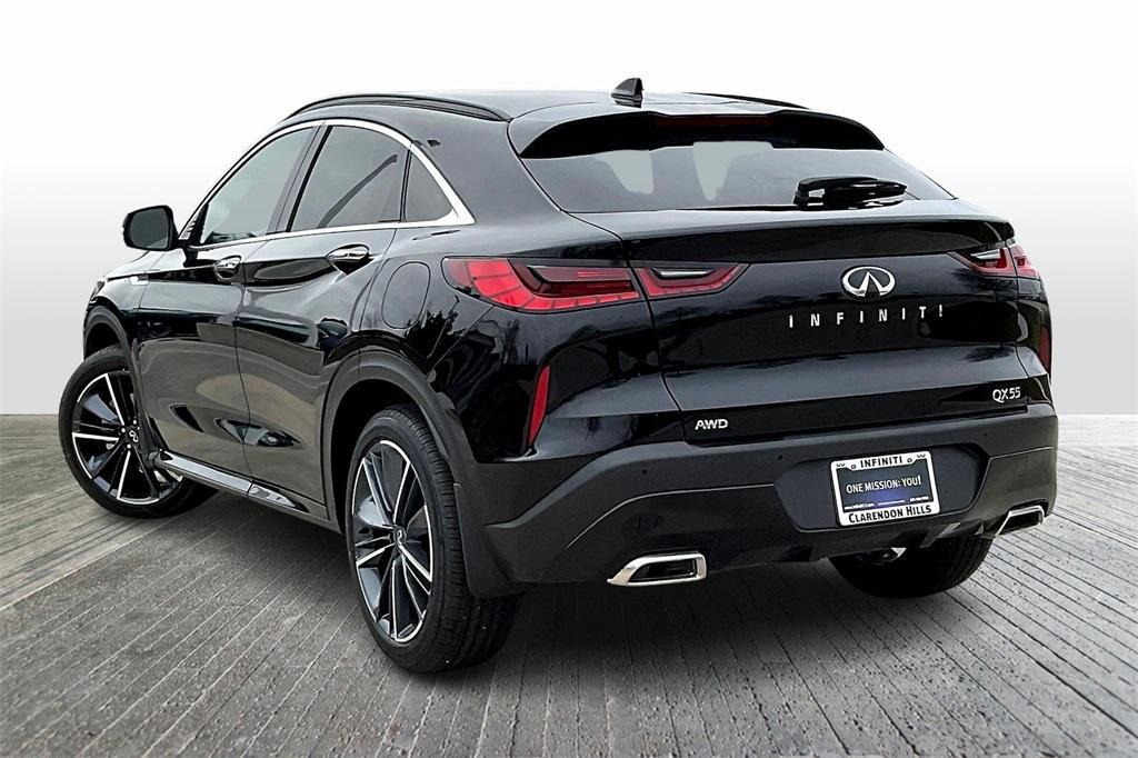 new 2024 INFINITI QX55 car, priced at $49,747