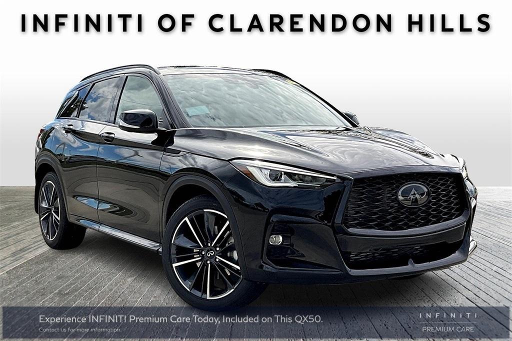 new 2025 INFINITI QX50 car, priced at $51,508