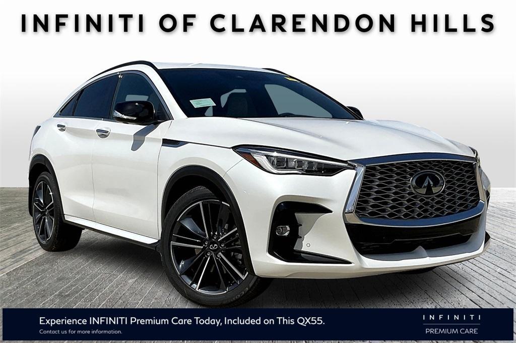 new 2025 INFINITI QX55 car, priced at $55,267