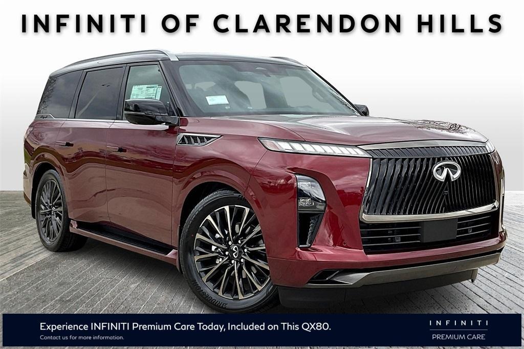 new 2025 INFINITI QX80 car, priced at $104,879