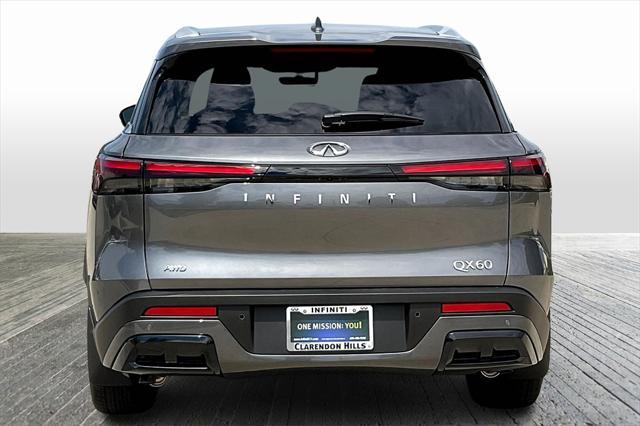 new 2025 INFINITI QX60 car, priced at $58,734