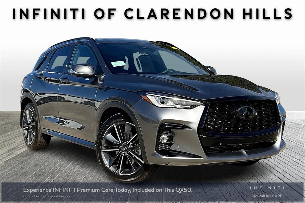 new 2025 INFINITI QX50 car, priced at $51,508