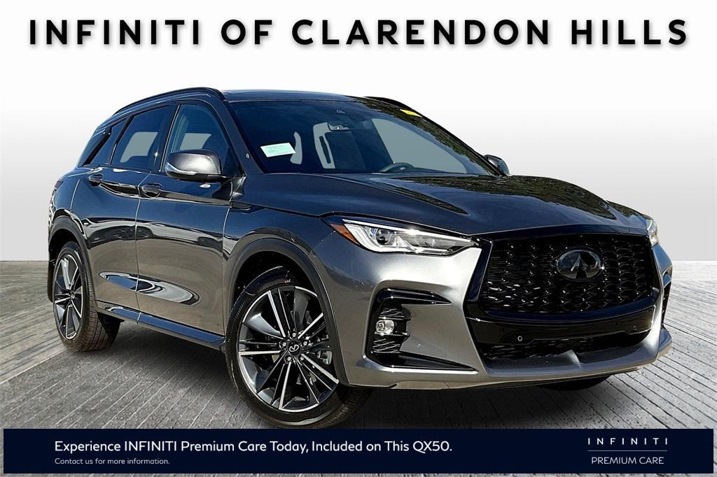 new 2025 INFINITI QX50 car, priced at $51,458