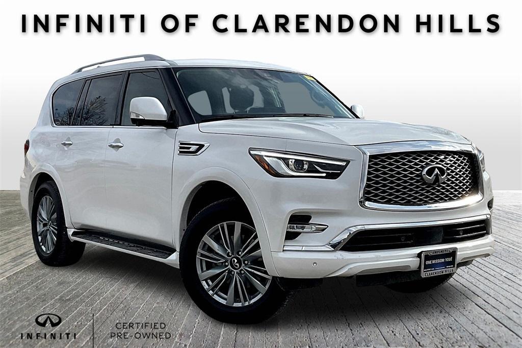 used 2024 INFINITI QX80 car, priced at $55,482